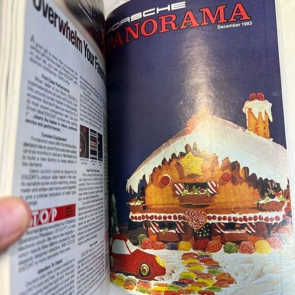 Porsche Panoramic Hardcover Bounded Magazines Vintage 1983 July-DEC PCA - Picture 9 of 11